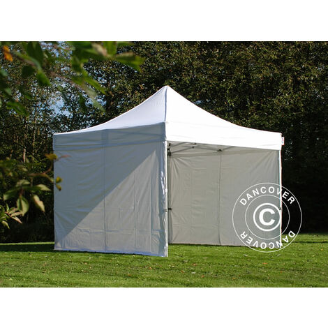 main image of "Pop up gazebo FleXtents Pop up canopy Folding tent Xtreme 60 4x4 m White, incl. 4 sidewalls"