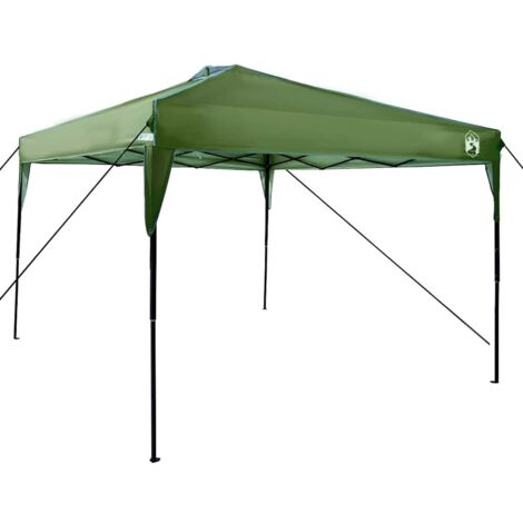 Pop-up Pavillon Zelt Grün 300 x 300 cm Stoff vidaXL