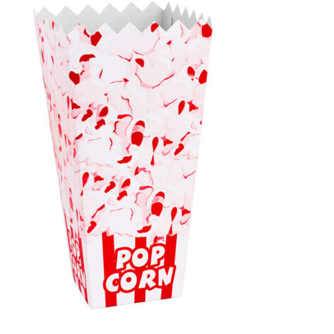 PopCorn-Karton 7x22x10,5cm GROSS 1,7L 100Stk.