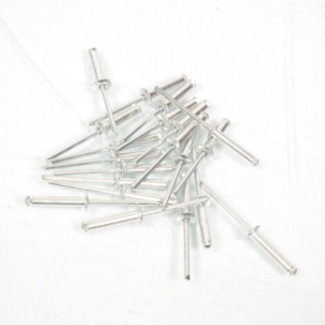 Popnieten aus Aluminium 4 x 19 mm Sifam für Autos, 20 Stück, neu