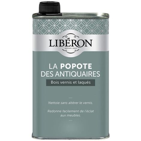 Popote à l'ancienne pour bois – Nettoyeur solvanté 0.5 L – Rendement 30 m² – Temps de séchage 1 h – Fabrication française – Liberon