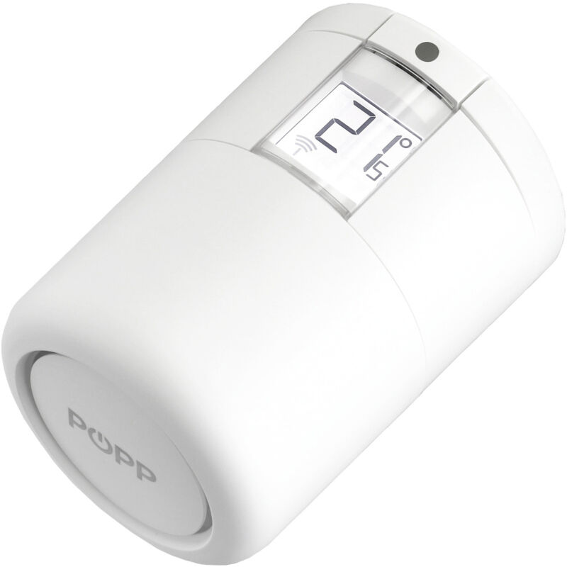Popp - POPZ701721 Smart Thermostat Zigbee Funk-Heizkörperthermostat elektronisch