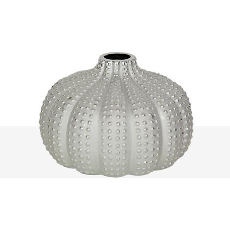 Porc-Vase. Silber 25x25x17cm