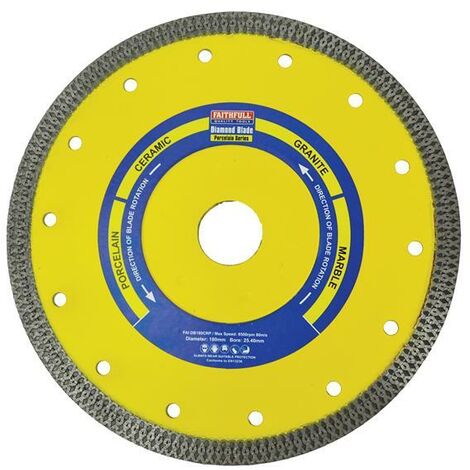 Porcelain Diamond Blade 180 x 25.4mm
