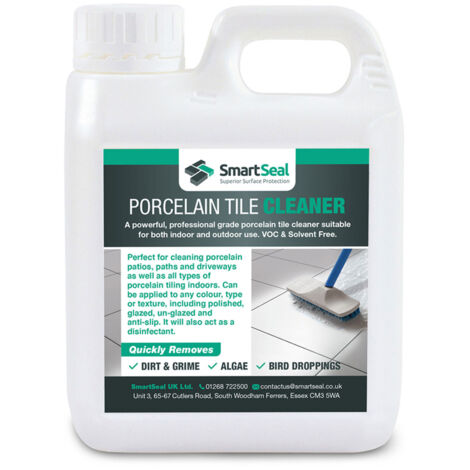Porcelain Tile Cleaner - Professional-grade cleaner for both indoor & outdoor use - 1 Litre