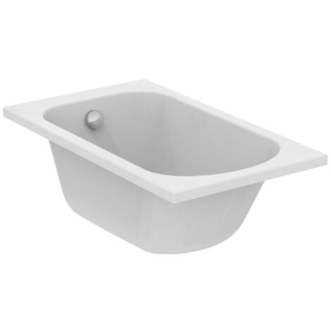 PORCHER Baignoire droite 120x70 Ulysse blanche