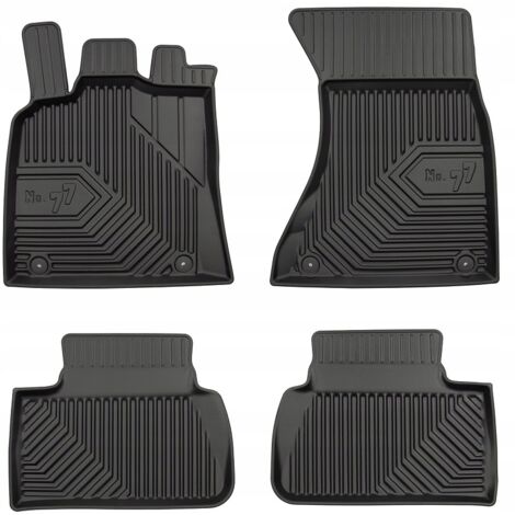 PORSCHE MACAN à partir de 2014 - TAPIS, TAPIS DE PORTE, TAPIS DE PORTE EN CAOUTCHOUC, BAC 77