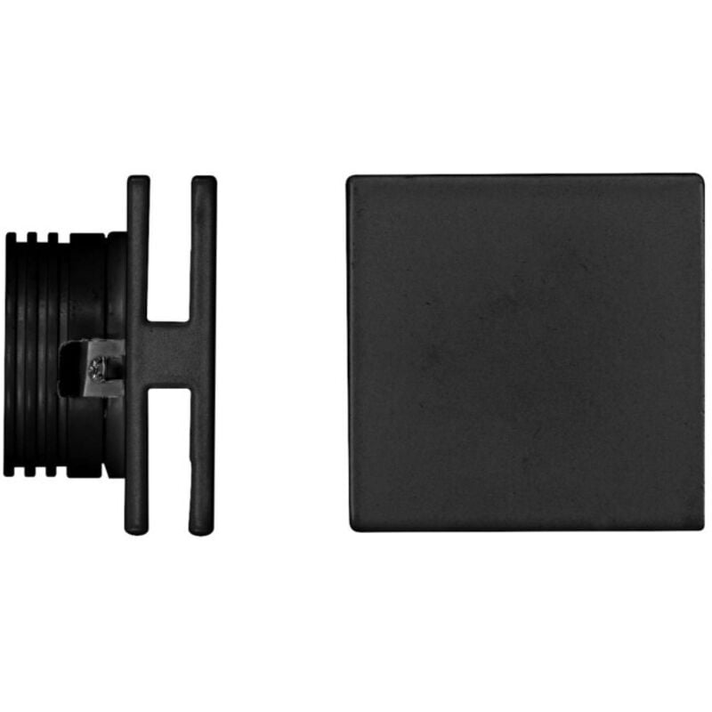 Beneito Faure - Port - Luce da incasso segnapasso led Beneito & Faure - 4W, Luce calda 3000K, 120° - Applique da incasso Quadrata Nera