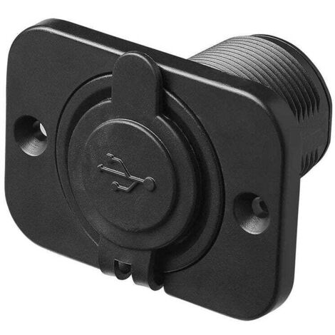 Port usb double encastrable type a 3100ma 12v24v