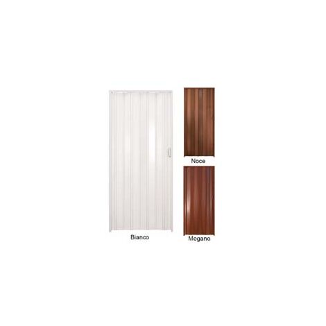 PORTA A SOFFIETTO CON MANIGLIA IN KIT LINEA EXTRA IN PVC  cm.82x210 bianco    PINTO