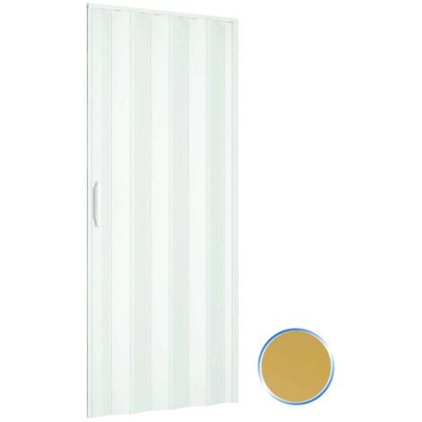 Porta a soffietto da interno in kit in PVC mod. Simona Frassino 82x210 cm