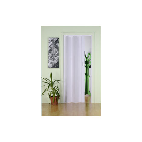 PORTA A SOFFIETTO MONICA CM 83X214 BIANCA