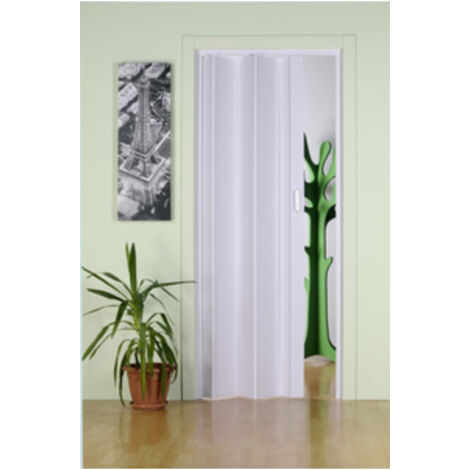 PORTA A SOFFIETTO MONICA CM 83X214 BIANCA