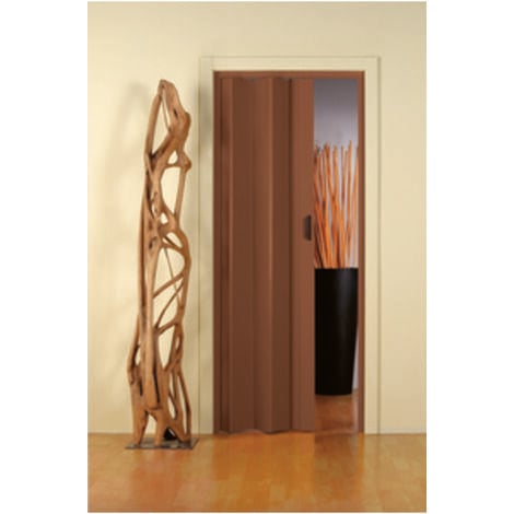 PORTA A SOFFIETTO MONICA CM 83X214 NOCE