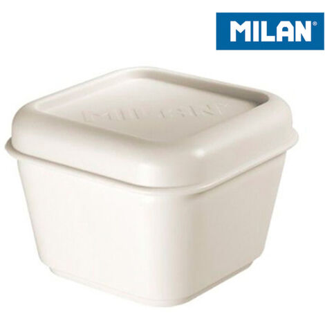 Porta Alimentos Milan 085111W/ Capacidad 0.33L/ Blanco