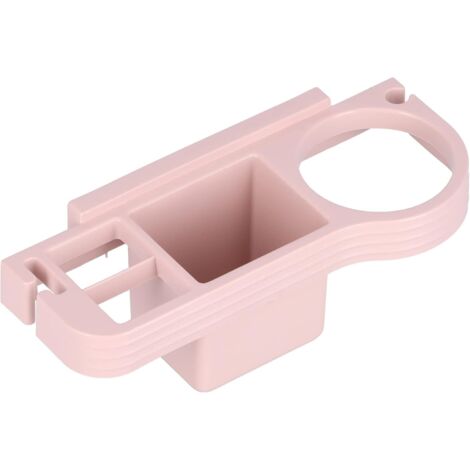Porta asciugacapelli, Porta asciugacapelli autoadesivo da parete Organizzatore per strumenti per capelli Senza foratura Conservazione Risparmia spazio Porta asciugacapelli (Rosa)