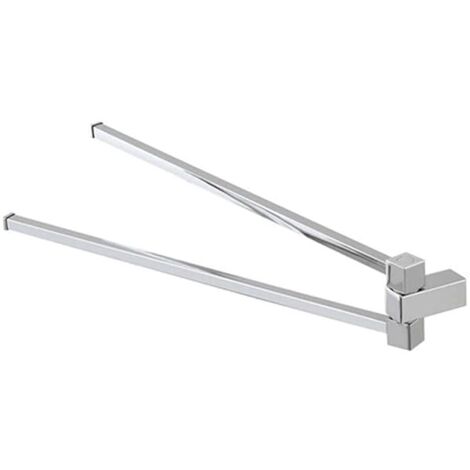 PORTA ASCIUGAMANI 39 CM CROMATO SERIE UNICA Cromo Accessori Arredo Bagno