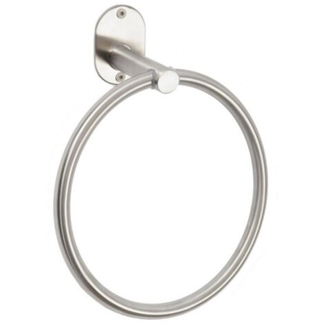 PORTA ASCIUGAMANI AD ANELLO MOD. BLIZZ SPAZZOLATO Spazzolato 19xh.22,6x7,7