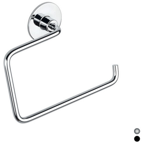 PORTA ASCIUGAMANI AD ANELLO MODELLO WIND Nero