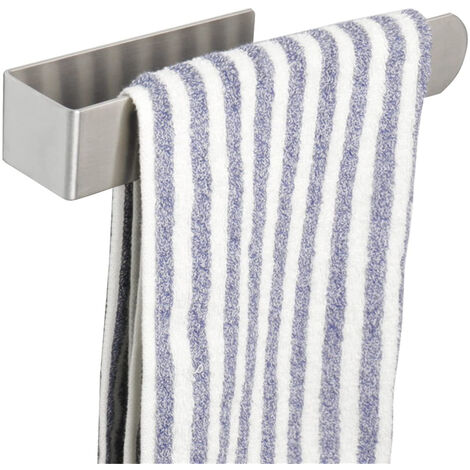 Porta asciugamani adesivo per arredo bagno AC343 nero Pyp — Azulejossola
