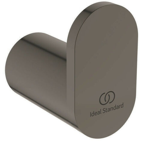 Porta asciugamani CONCA rotondo magnetico grigio IDEAL STANDARD