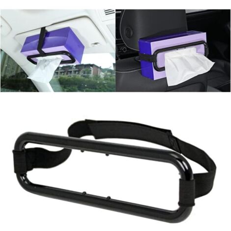Porta asciugamani di carta per auto, porta asciugamani di carta universale per auto, accessori per alette parasole e sedili posteriori.