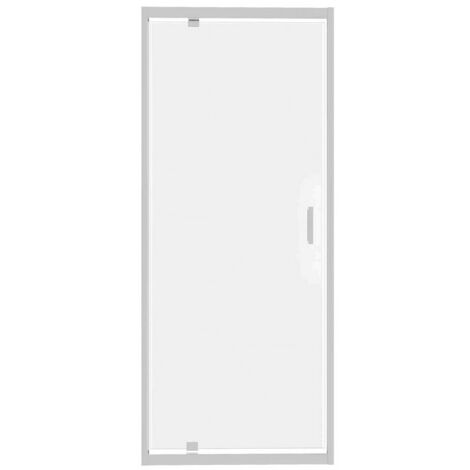 Porta Battente 73-77x185h 4mm Cromato - Volta