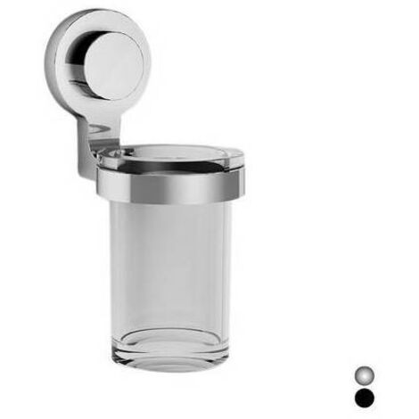 PORTA BICCHIERE KISSY Cromo cm 7,6 x h.17,8 x 12
