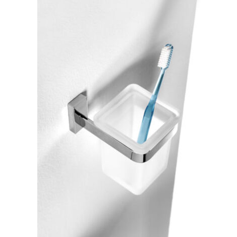 PORTA BICCHIERE SLIM CROMO - CAPANNOLI