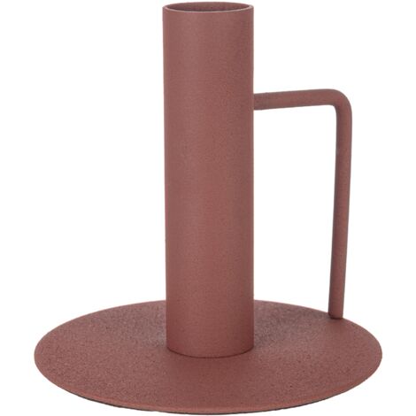 Porta candela 1 pezzo olpe realizzato in terracotta prodotto fatto a mano, con eventuali variazioni di colore -Ø10 x h 10cm