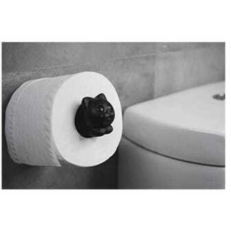 Porta carta igienica a forma di gatto