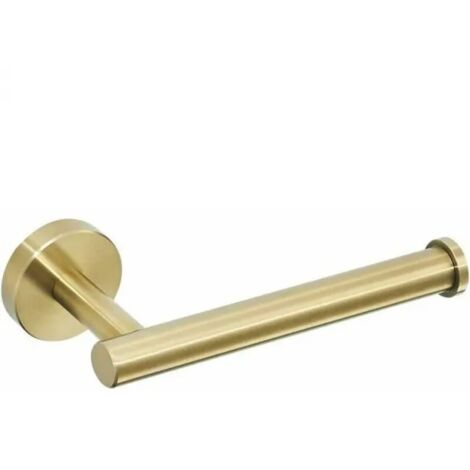Porta carta igienica da parete in acciaio inox 304 per bagno, accessori da toeletta in oro spazzolato, 15.8 x 9 x 5 cm