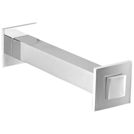 Porta carta igienica - porta rotolo da bagno linea picasso in ottone cromato - accessori bagno