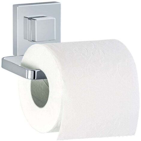 Porta carta igienica QUADRO, Vacuum-Loc - acciaio inox