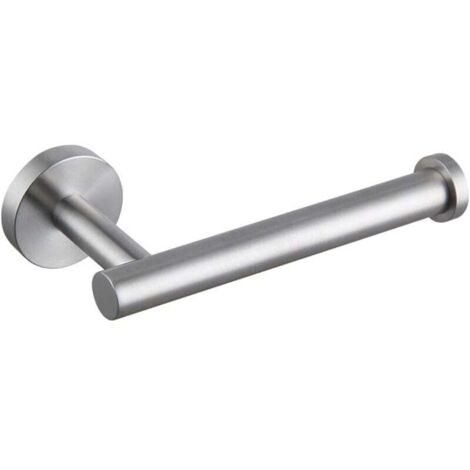 Porta carta igienica Ulisem da parete in acciaio inox SUS304 per bagno e hotel, finitura lucida da 5"