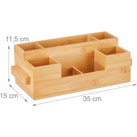 Porta cubiertos utensilios para servilletas cubiertos de bambú 130002377