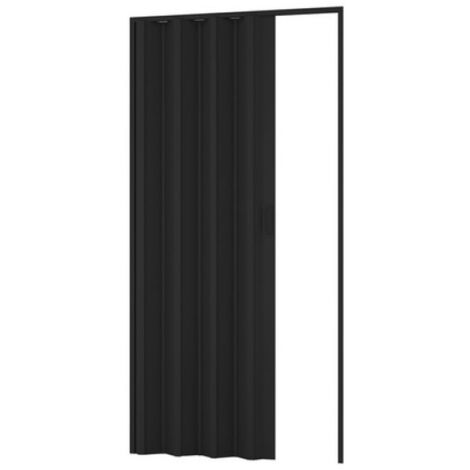 PORTA D'ARREDO PER INTERNO A SOFFIETTO NERA cm 100 x 214