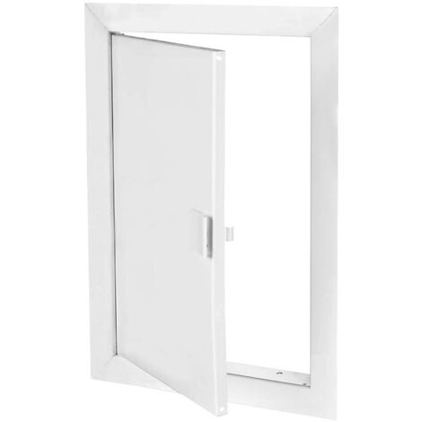 LE SANITAIRE Upmann revi porta Softline SV 200 X 500 mm, chiusura RAL9016 quadrato, 1 pezzi, 20586