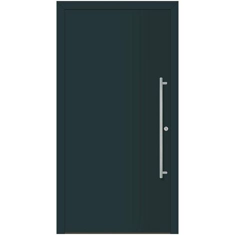 Porta D'Ingresso In Metallo Home Ral 7016 B.1100Mm H.2100Mm Din Sinistra Rc 2 N.Din In 1627 Promate