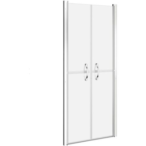 Porta doccia bagno WC doccia interno casa ESG 81x190 cm satinata 020002000