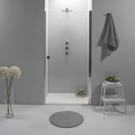 PORTA DOCCIA NICCHIA ELITE 100 CM BATTENTE TRASPARENTE