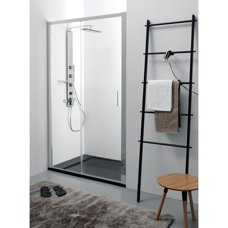 Porta doccia QUICK in cristallo 6 mm trasparente cm. 160 con