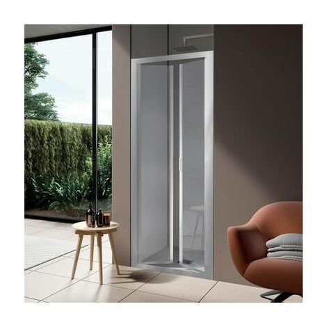 Porta oggetti portasapone doccia vetro 3 ripiani accessori bagno 40x53