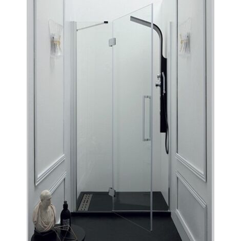 Porta doccia TEPB43 in cristallo 6 mm trasparente cm. 130 (est.