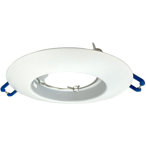 Porta faretto ad incasso fisso per cantrosoffitto supporto tondo per faretti lampada in alluminio