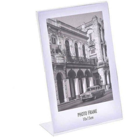 PORTA FOTO 10X15CM TRASPARENTE