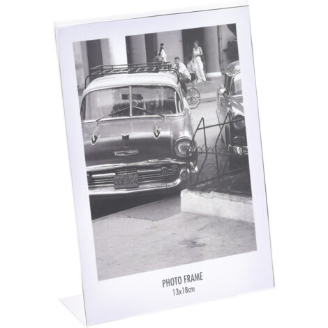 PORTA FOTO 13X18CM TRASPARENTE