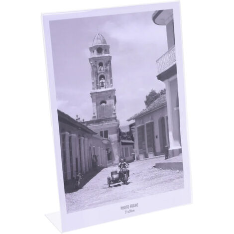 PORTA FOTO 21X30CM TRASPARENTE, CASA