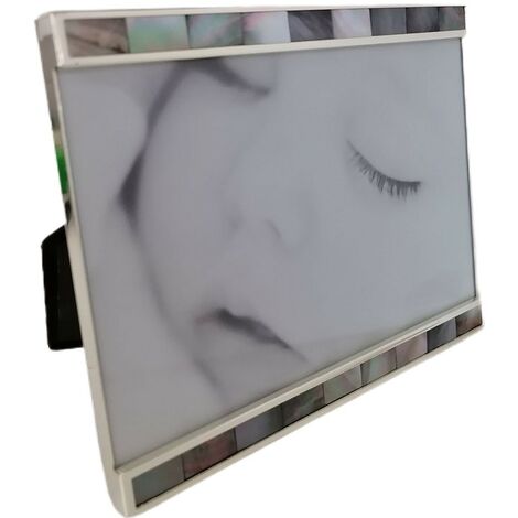 Porta foto da tavolo album cornice in metallo 10x15 cm per ritratti  moderno vintage bellissimo e particolare
