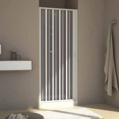 Porta frontale riducibile in pvc modello colibrÌ sirio plus h.188 cm 140-100 - spazio ingresso max 98 cm FORTE